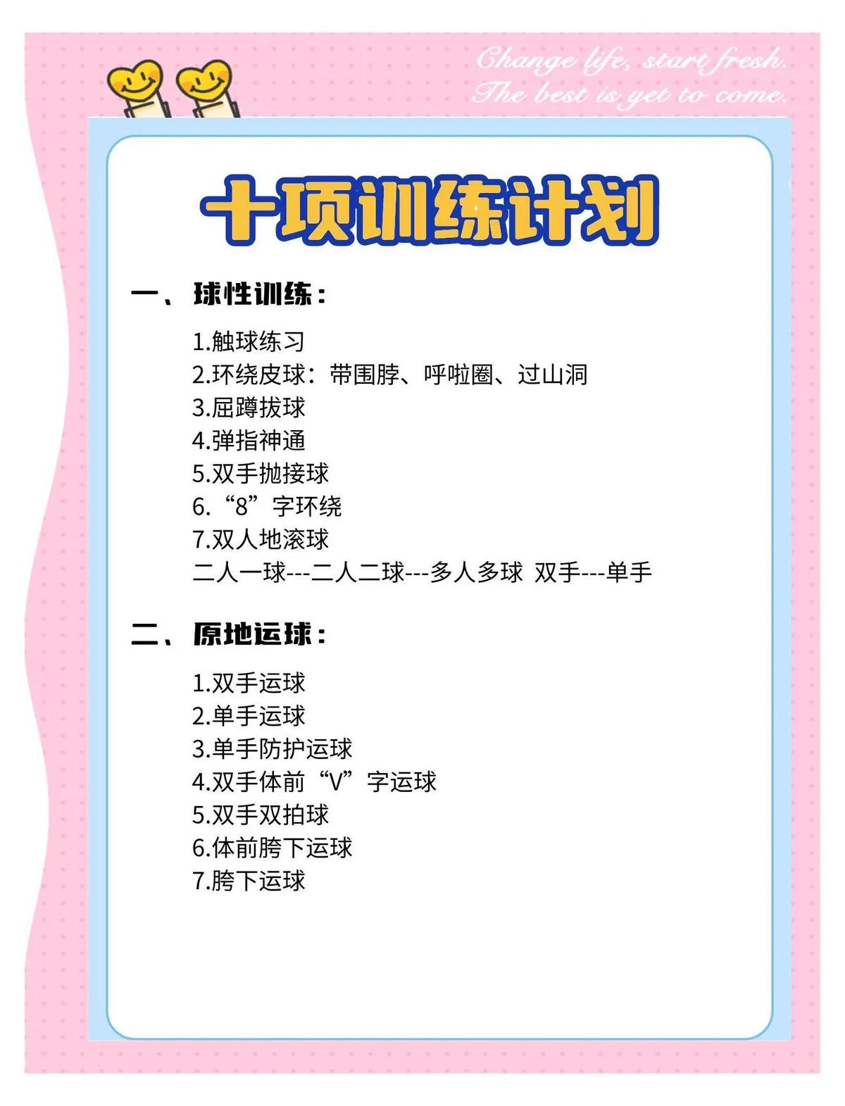 初学者如何选择有效的篮球训练计划